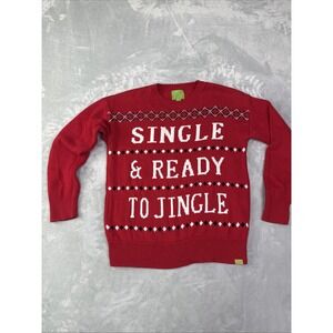 Christmas unisex fairisle ugly sweater size large